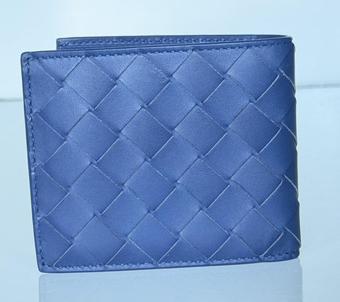 Bottega Veneta Intrecciato Leather Cruise Bi-fold Wallet 605721 Italy NWT $690