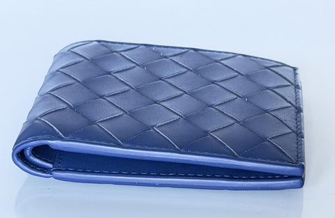 Bottega Veneta Intrecciato Leather Cruise Bi-fold Wallet 605721 Italy NWT $690