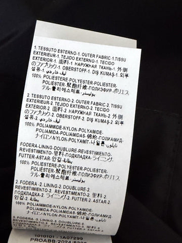 Versace Mens Blouson Jacket Windbreaker Yellow/Black 44 US (54) 1010101 NWT $925