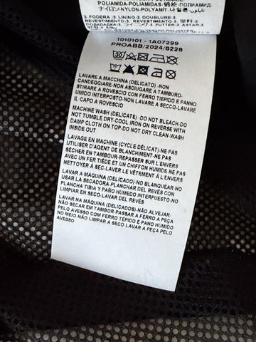 Versace Mens Blouson Jacket Windbreaker Yellow/Black 44 US (54) 1010101 NWT $925