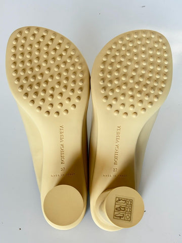 Bottega Veneta Lambskin Leather Atomic Mule Shoes Rubber 7 US 753877 IT NIB $960