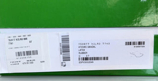 Bottega Veneta Lambskin Leather Atomic Mule Shoes Rubber 7 US 753877 IT NIB $960