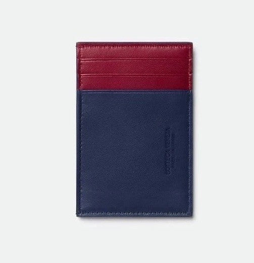 Bottega Veneta Men's Leather Card Case Duke/Dark Red 742693 Italy NWT $450