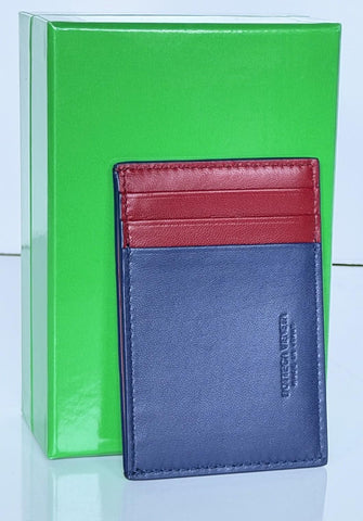 Bottega Veneta Men's Leather Card Case Duke/Dark Red 742693 Italy NWT $450