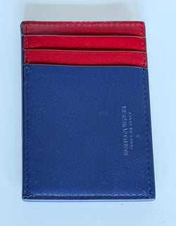 Bottega Veneta Men's Leather Card Case Duke/Dark Red 742693 Italy NWT $450