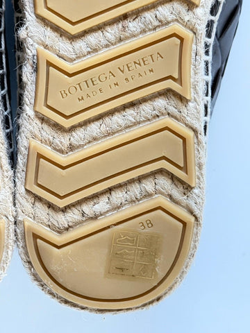Bottega Veneta Women's Brown Espadrilles Shoes 8 US (38 Eu) 775340 NIB $1350