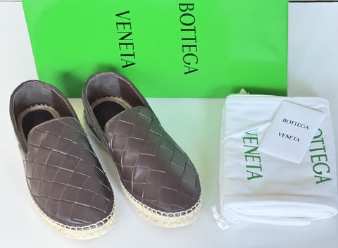 Bottega Veneta Women's Brown Espadrilles Shoes 8 US (38 Eu) 775340 NIB $1350