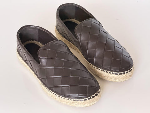 Bottega Veneta Women's Brown Espadrilles Shoes 8 US (38 Eu) 775340 NIB $1350