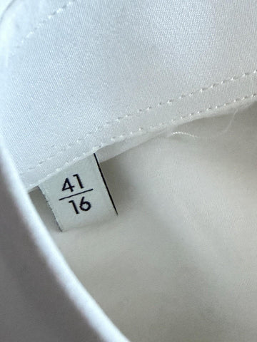 Gucci Soft White Tuxedo Dress Shirt 41/16 Italy 581433 Italy NWT