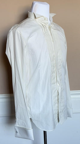 Gucci Soft White Tuxedo Dress Shirt 41/16 Italy 581433 Italy NWT