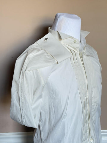 Gucci Soft White Tuxedo Dress Shirt 41/16 Italy 581433 Italy NWT