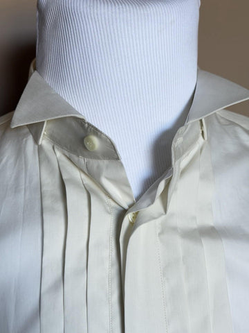 Gucci Soft White Tuxedo Dress Shirt 41/16 Italy 581433 Italy NWT