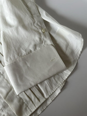 Gucci Soft White Tuxedo Dress Shirt 41/16 Italy 581432 NWT