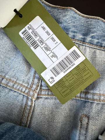 Gucci Men's Stone Bleach Washed Light Blue Jeans 38 US (54 Euro) 623953 4003 NWT