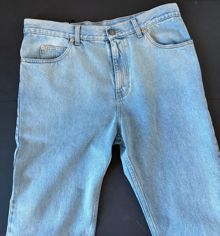 Gucci Men's Stone Bleach Washed Light Blue Jeans 38 US (54 Euro) 623953 4003 NWT