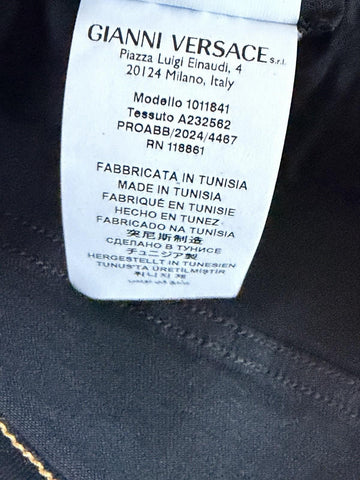 Versace Men’s Black Stretch Denim Jeans Size 33 US 1011841 NWT $950