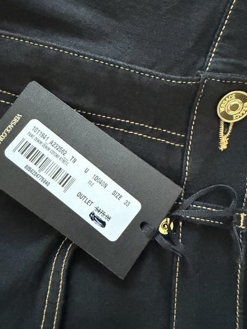 Versace Men’s Black Stretch Denim Jeans Size 33 US 1011841 NWT $950