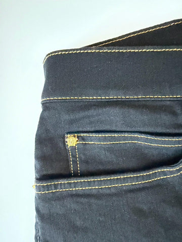 Versace Men’s Black Stretch Denim Jeans Size 33 US 1011841 NWT $950