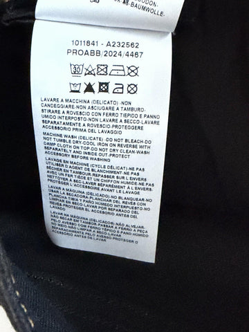 Versace Men’s Black Stretch Denim Jeans Size 34 US 1011841 NWT $950