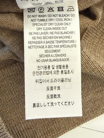 Burberry Tulip Wool Camel Melange Cardigan Sweater Small 8112078 NWT $945