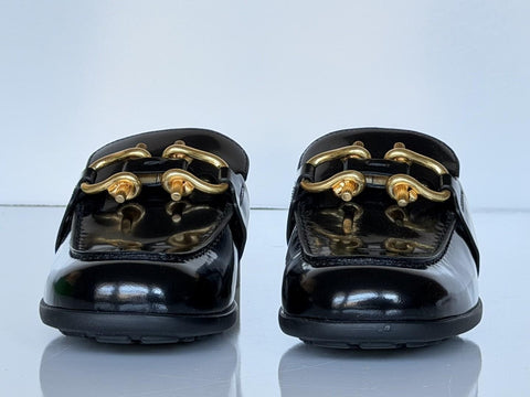 Bottega Veneta Monsieur Leather Moccasin Sandals Black 7 US 729887 NIB $1200