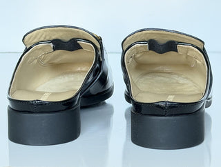 Bottega Veneta Monsieur Leather Moccasin Sandals Black 7 US 729887 NIB $1200