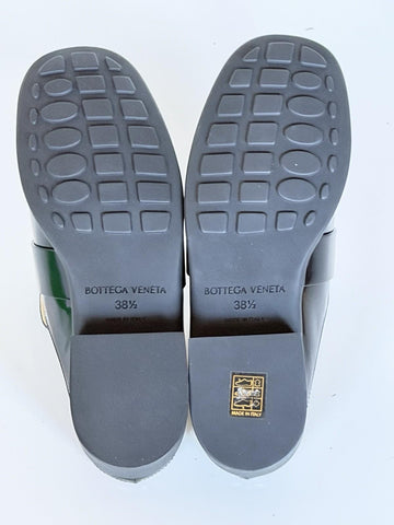 Bottega Veneta Monsieur Leather Moccasin Sandals Black 8.5 US 729887 NIB $1200