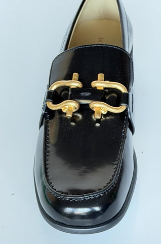 Bottega Veneta Monsieur Leather Moccasin Sandals Black 9 US 708902 NIB $1250