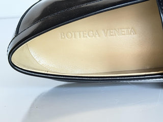 Bottega Veneta Monsieur Leather Moccasin Sandals Black 10 US 708902 NIB $1250