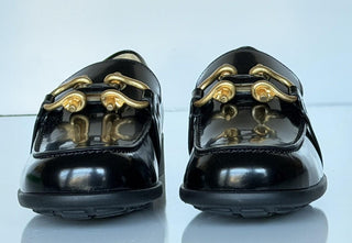 Bottega Veneta Monsieur Leather Moccasin Sandals Black 10 US 708902 NIB $1250