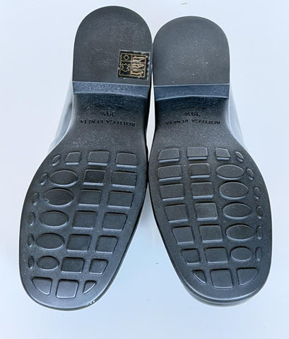 Bottega Veneta Monsieur Leather Moccasin Sandals Black 9.5 US 708902 NIB $1250