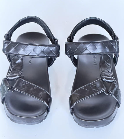Bottega Veneta Trip Intrecciato Leather Sandals 10 US (43 Euro) 775305 NIB $1100