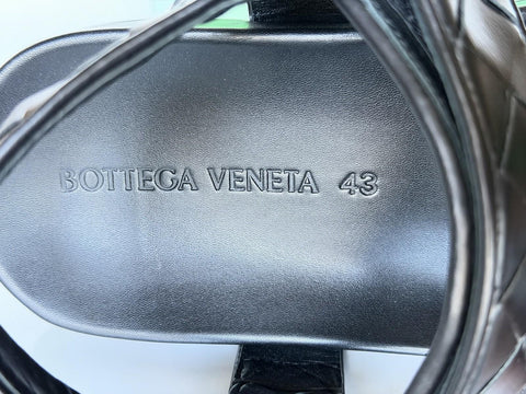 Bottega Veneta Trip Intrecciato Leather Sandals 10 US (43 Euro) 775305 NIB $1100