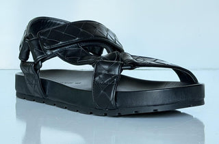 Bottega Veneta Trip Intrecciato Leather Sandals 10 US (43 Euro) 775305 NIB $1100