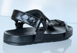 Bottega Veneta Trip Intrecciato Leather Sandals 10 US (43 Euro) 775305 NIB $1100