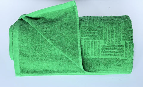 Bottega Veneta Green Cotton Bath/Beach Towel 70 x 39.5 Italy 651118 NWT  $400