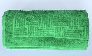Bottega Veneta Green Cotton Bath/Beach Towel 70 x 39.5 Italy 651118 NWT $400