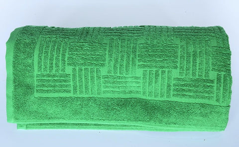 Bottega Veneta Green Cotton Bath/Beach Towel 70 x 39.5 Italy 651118 NWT  $400