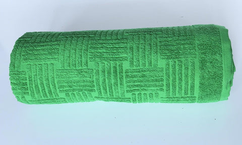 Bottega Veneta Green Cotton Bath/Beach Towel 70 x 39.5 Italy 651118 NWT  $400