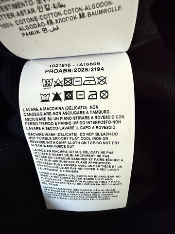 Versace Men’s Medusa Print Zip Hoodie Sweatshirt Black/Gold Large 1021515 NWT