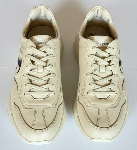 Gucci Men’s Dali Soft GG Ivory Leather Sneakers 13 US (Gucci 12.5) IT 757857 NIB