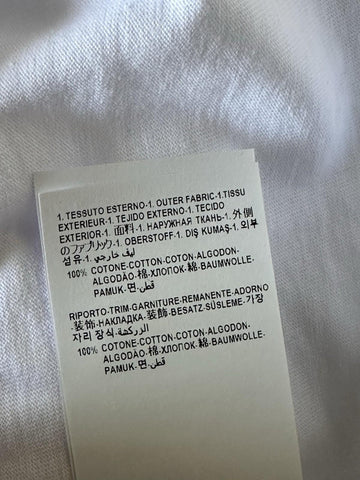 Versace Medusa/Greca Print White/Orange Cotton Jersey T-Shirt 6XL 1011861 NWT