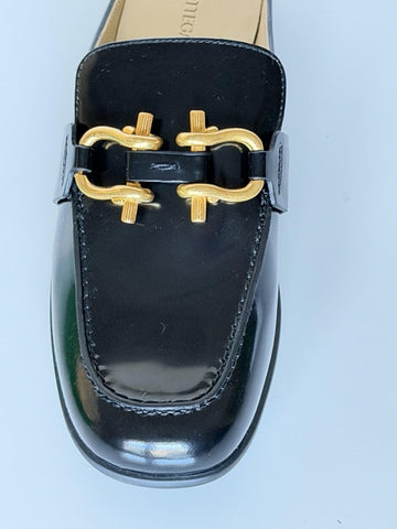Bottega Veneta Monsieur Leather Moccasin Sandals Black 10 US 729887 NIB $1200