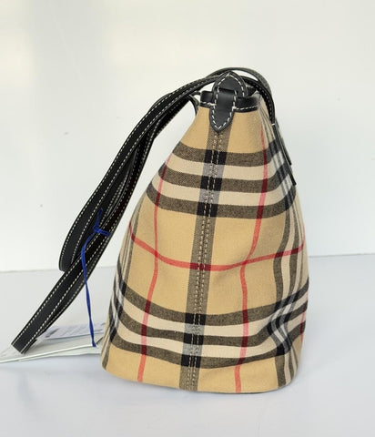 Burberry Small Zip Closure Tote Bag Archive Beige IP Check 8112056 IT NWT $1395
