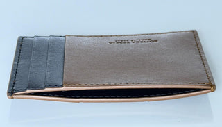 Bottega Veneta Men's Leather Card Case Cognac/Space 748052 Italy NIB $450