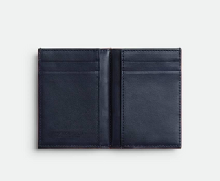 Bottega Veneta Leather Cassette Slim Flap Card Case Brown 787594 IT NWT $650