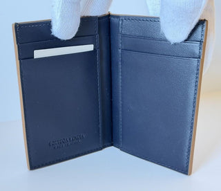Bottega Veneta Leather Cassette Slim Flap Card Case Brown 787594 IT NWT $650