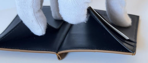 Bottega Veneta Leather Cassette Slim Flap Card Case Brown 787594 IT NWT $650