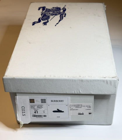 Burberry Women’s Stingray Rubber Blue Sandals 11 US (41) 8082069 IT NEW $520