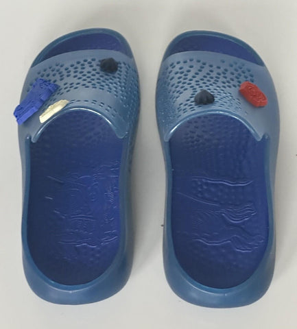 Burberry Women’s Stingray Rubber Blue Sandals 11 US (41) 8082069 IT NEW $520